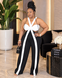 Bow Down Jumpsuit (Black)
