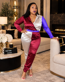 Upstage Satin Pant Set