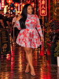 Coral Kiss Dress Set