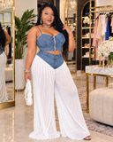 Denim Affair Set