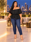 Sasha Ruffle Top