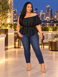 Sasha Ruffle Top