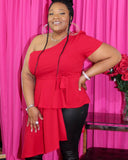 Tiana Top - Red