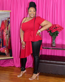 Tiana Top - Red