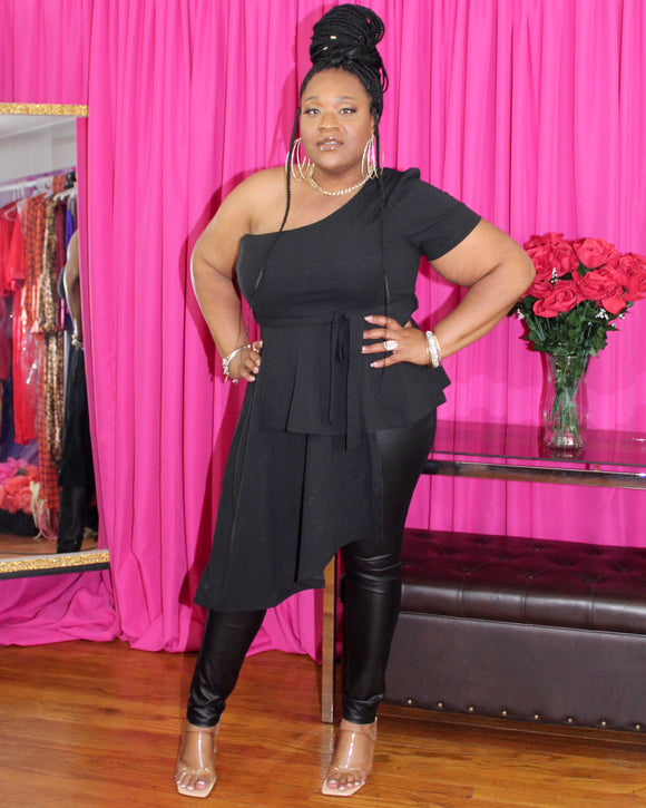 Tiana Top - Black