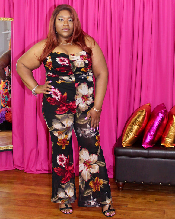 Floral Jumpsuit