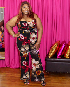 Floral Jumpsuit