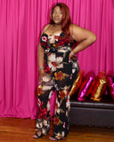Floral Jumpsuit