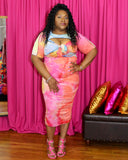 Swirl Midi Dress