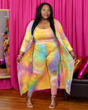 Vibrant Leggings Set