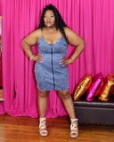 Vixen Denim BodyCon Dress