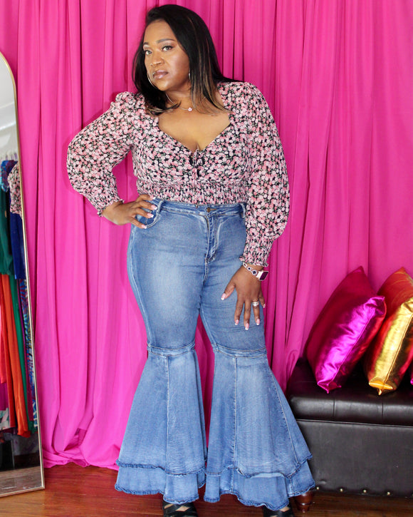 Belladonna Ruffled Jeans