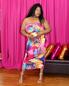 Splash Tube Dress