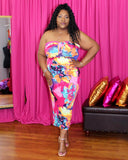 Splash Tube Dress