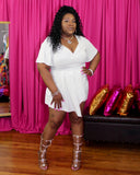 Bella Romper - White