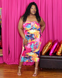 Splash Tube Dress