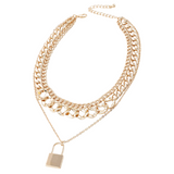 Locked In Pendant Necklace