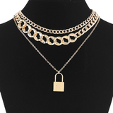 Locked In Pendant Necklace