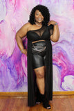 Roxy Faux Leather Shorts