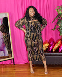 Chain Midi Dress