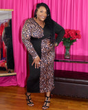 Tamed Leopard Dress