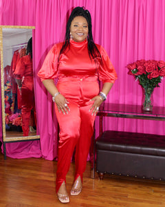 Carmen Satin Set
