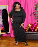 Bonnie Body-Con Dress - Black
