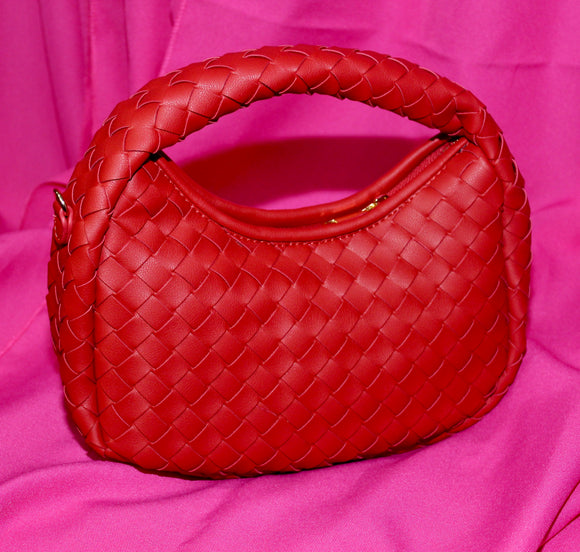 Braided Hobo Clutch