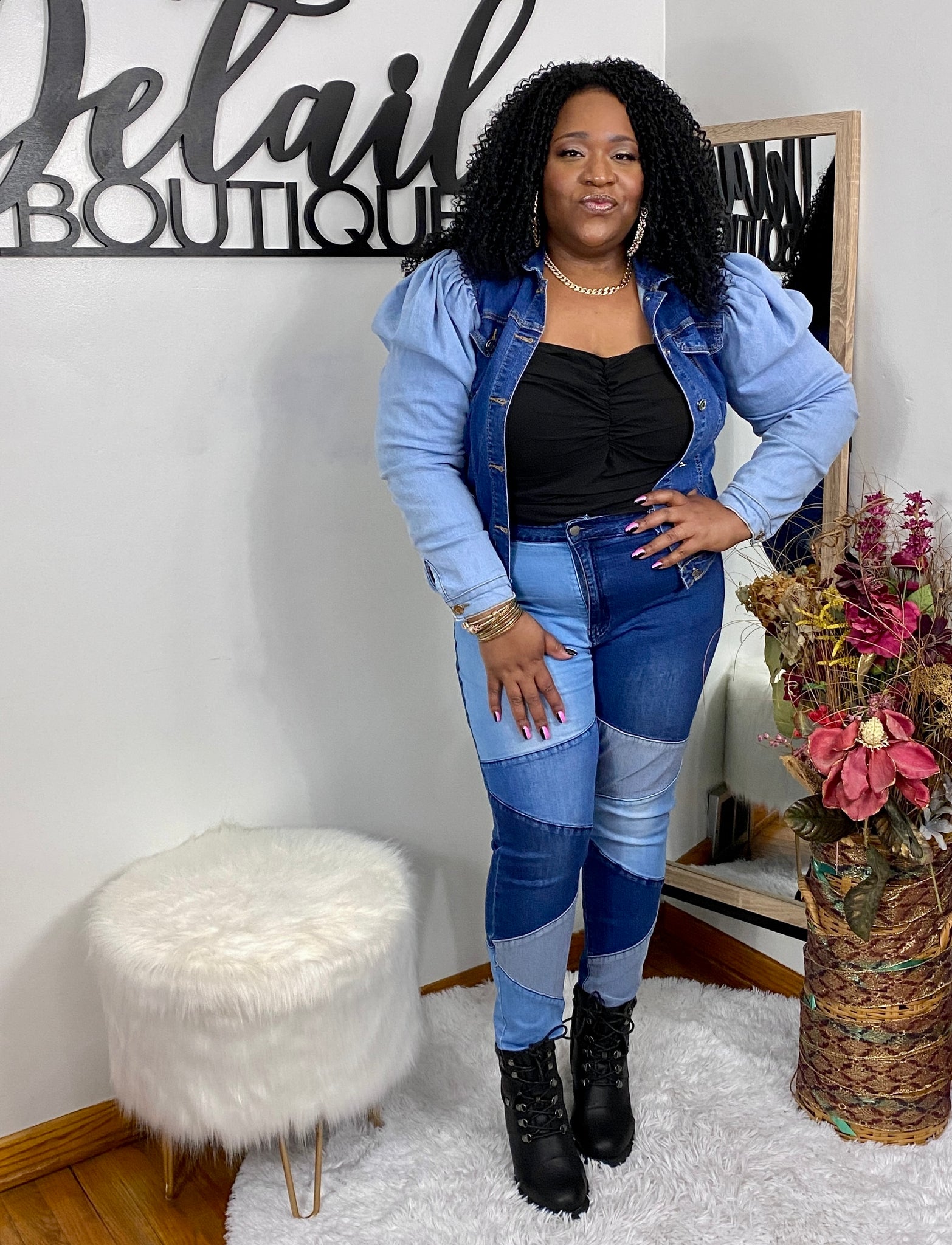 Detail Boutique - True Blue Jeans - Plus Size Trendy Clothing