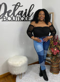 True Blue Skinny Jeans