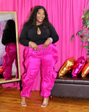 Butterfly Babe Joggers - Hot Pink