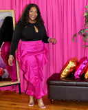 Butterfly Babe Joggers - Hot Pink