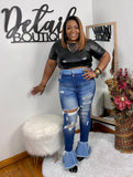 Flare Denim Jeans