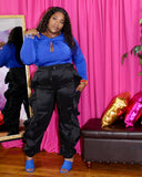 Butterfly Babe Joggers - Black