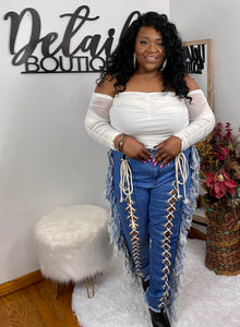 BB Laced Jeans